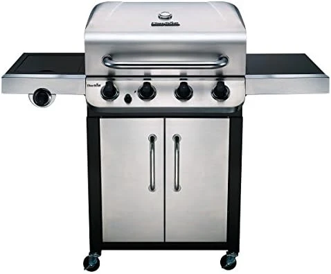 Char-Broil Convective 440 S Gas Barbecue with 4 Burners, Cast Iron Grates, Stainless Steel Burners - Ideal for Outdoor Cooking, Garden and Patio