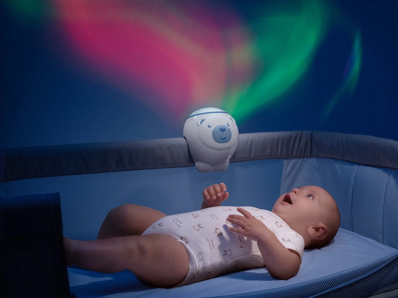 Chicco Projetor Ursinho Polar Bege