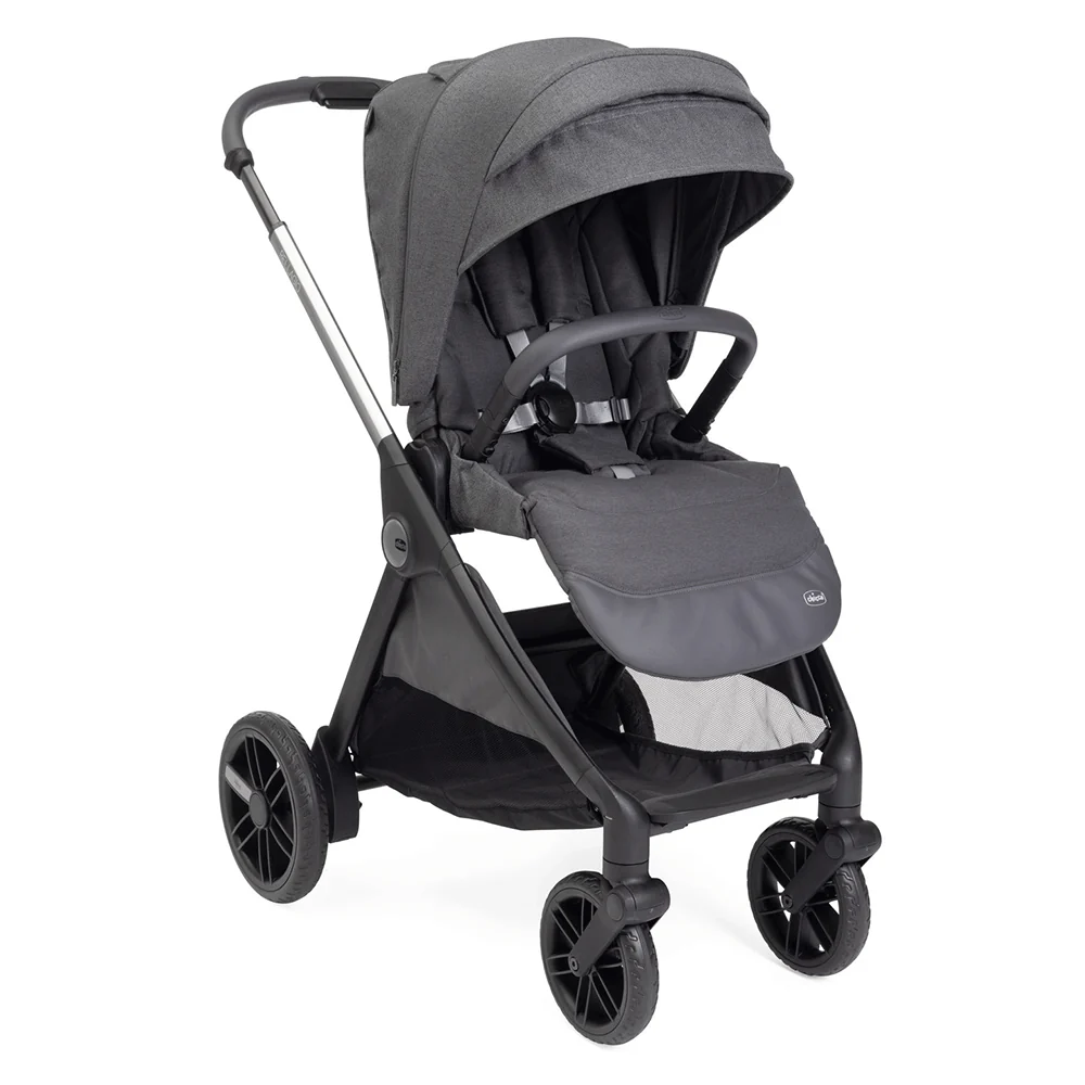 Chicco Trio Belleagio Flexi com First Recline Black Satin