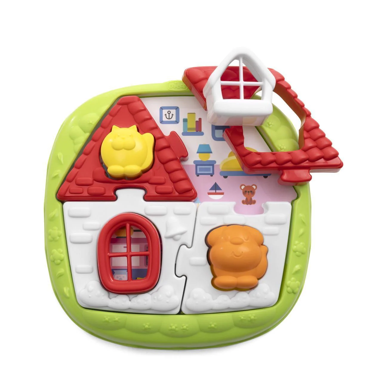 Chicco Puzzle 2 em 1 Casa e Quinta