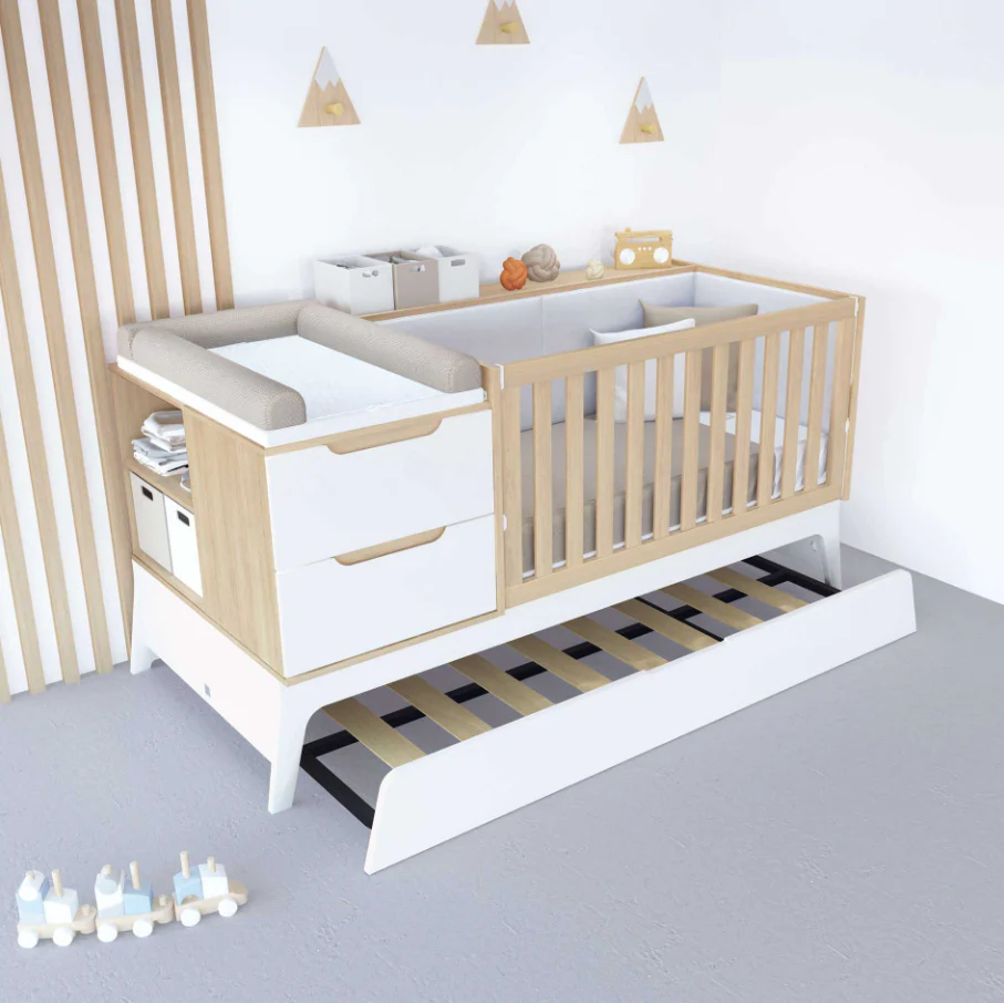 Alondra Convertível ZEN c/ Cama + Têxteis 148 Taiga