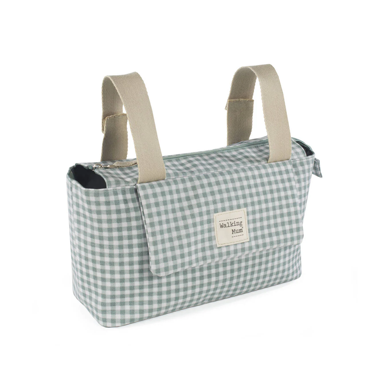 Walking mum organizador i love vichy verde