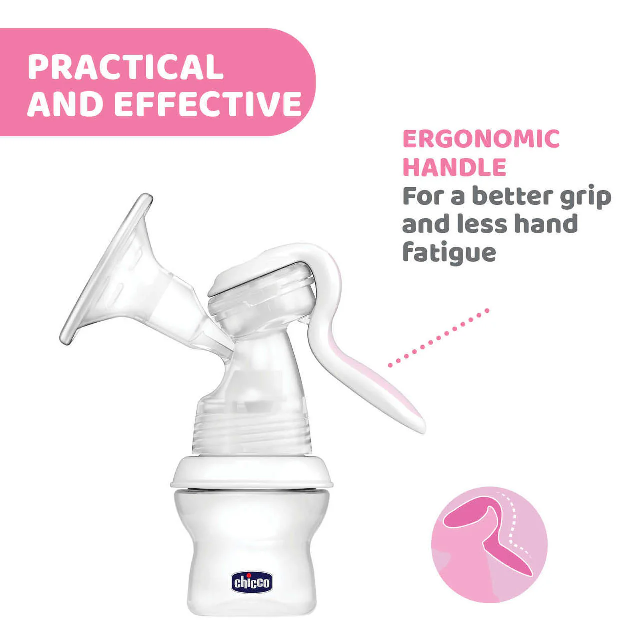 Chicco extrator de leite manual