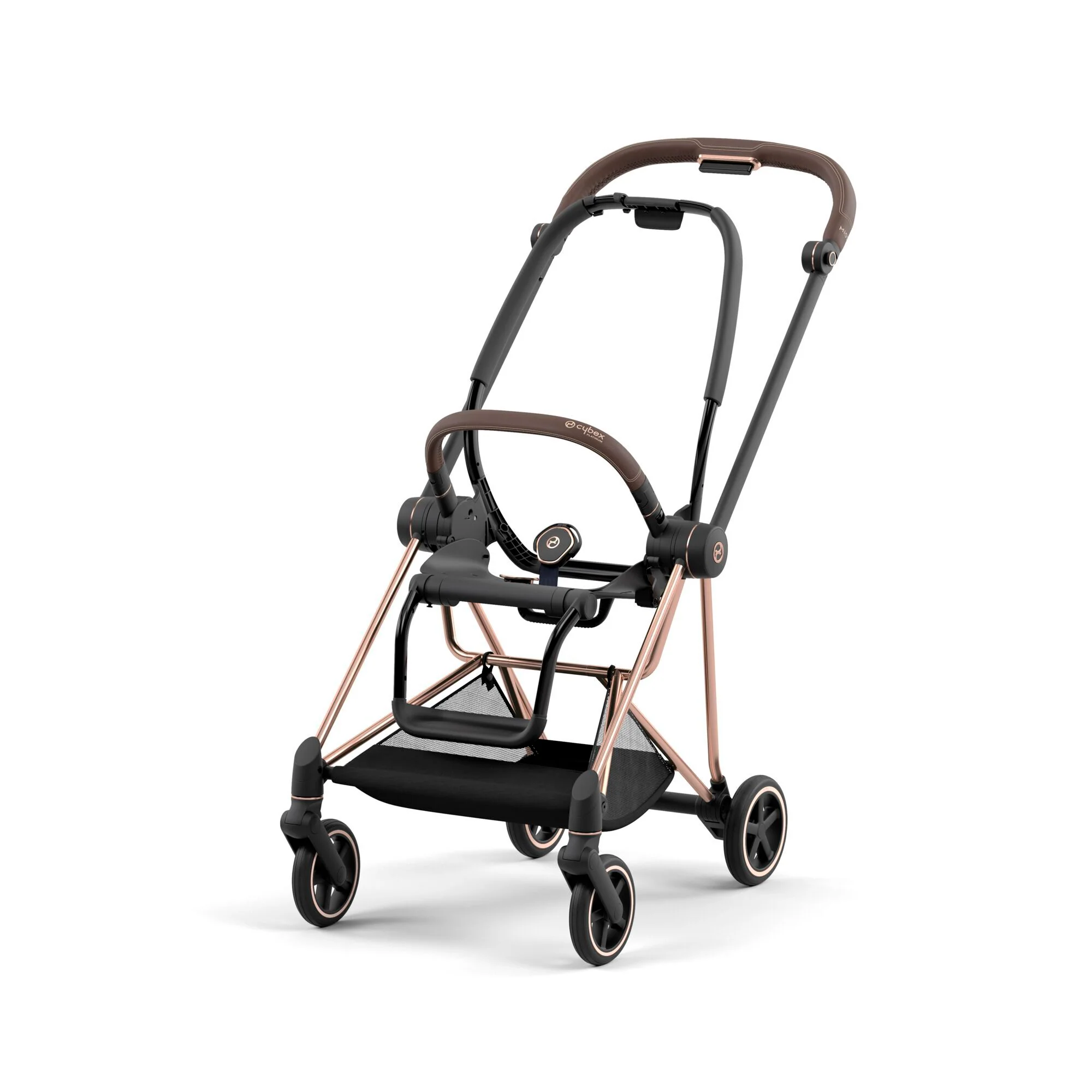 Cybex Mios Rosegold Sepia Black + Cloud T Plus Sepia Black