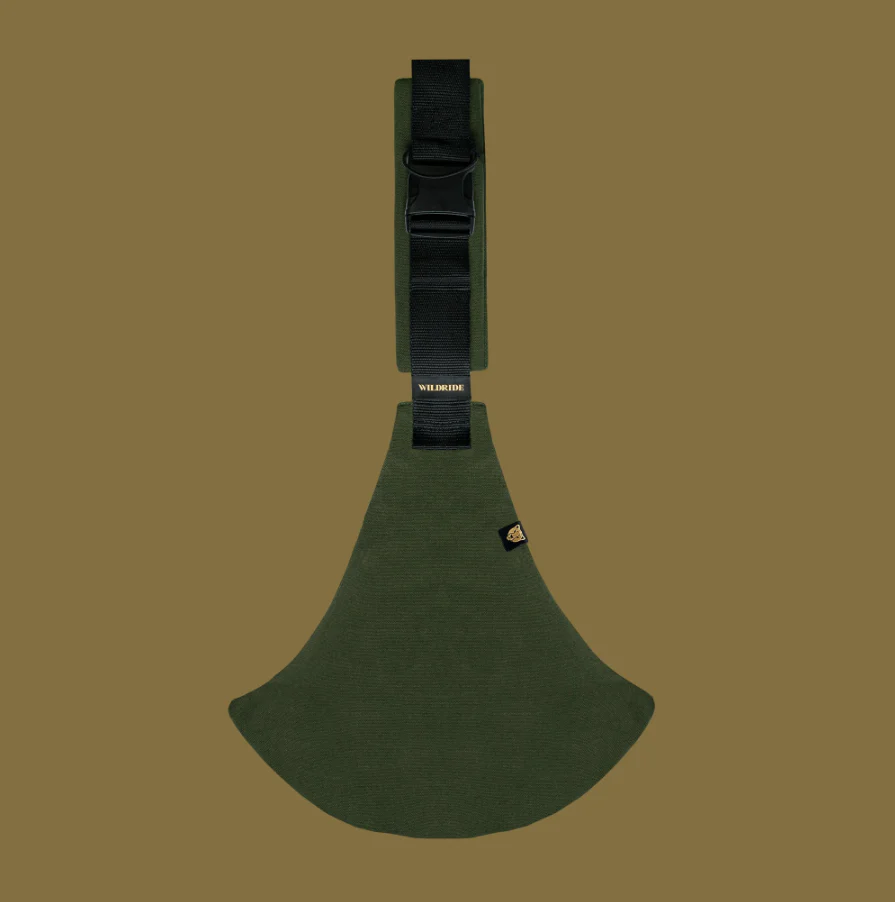 Wildride Toddler Swing Carrier Army Green