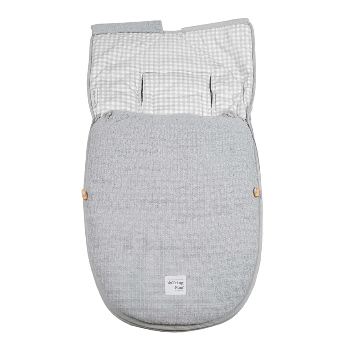 Walking Mum Footmuff 2 em 1 I Love Vichy Cinza