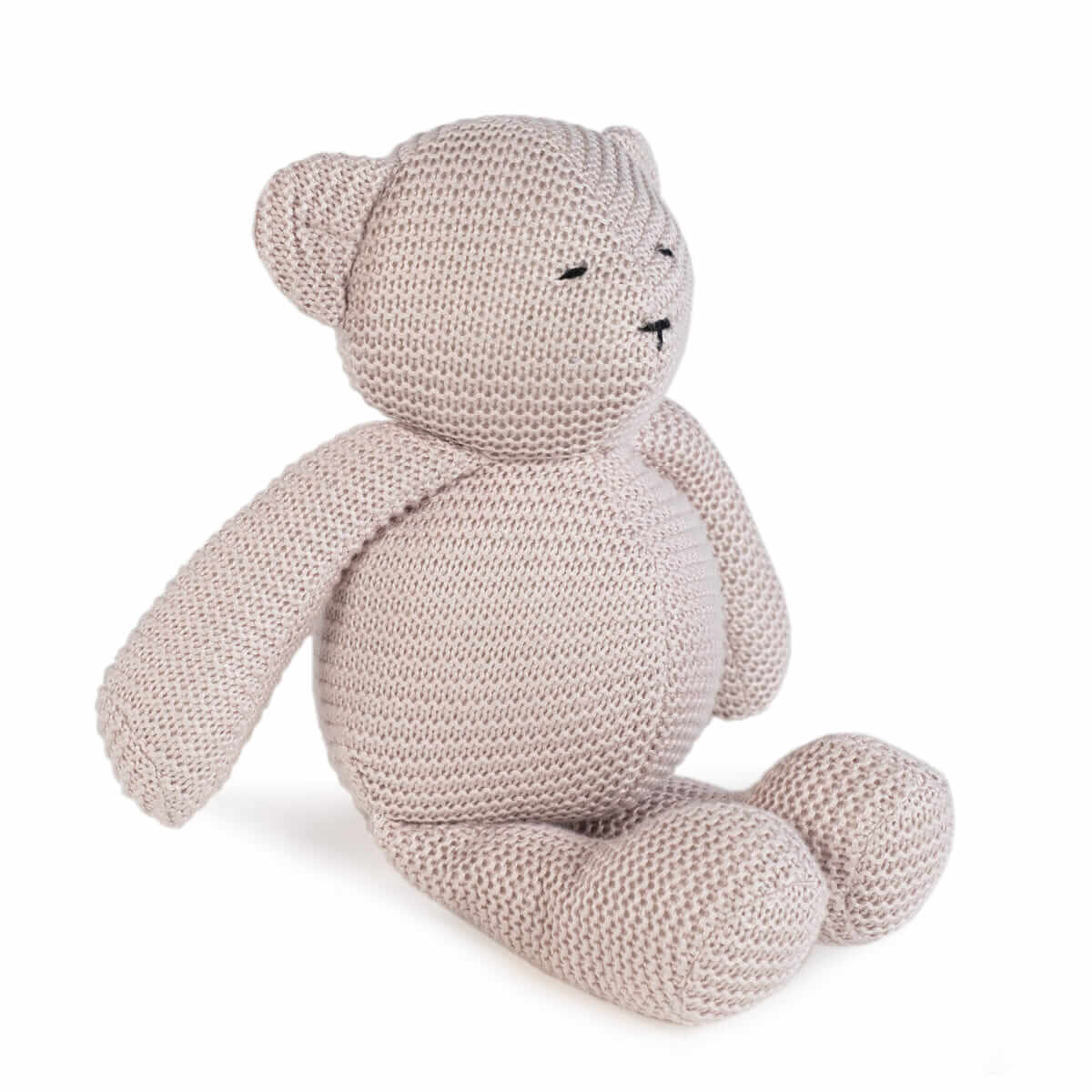 Walking Mum Urso de Tricot Rosa