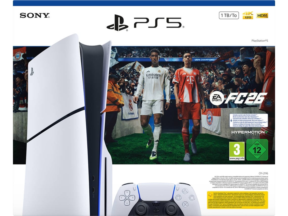 Bundle Consola PlayStation 5 EA Sports FC 26 (1 TB)