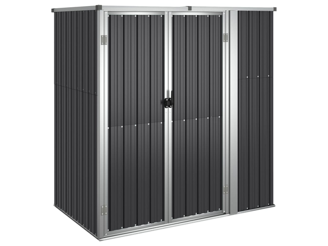 Abrigo MAISON EXCLUSIVE Ferramentas Aço Galvanizado Antracite (161x89x159 / 161 cm)