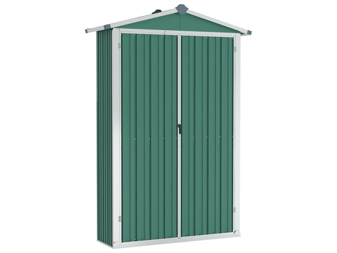 Abrigo MAISON EXCLUSIVE 116x45x175 cm Aço Galvanizado Verde