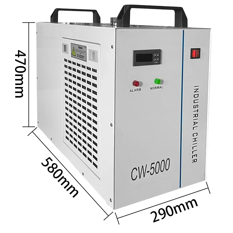 Resfriador De Gravador A Laser, Sistema De Resfriamento De Alta Potência, Design Amigável Ao Usuário, Cw 5000 Oem