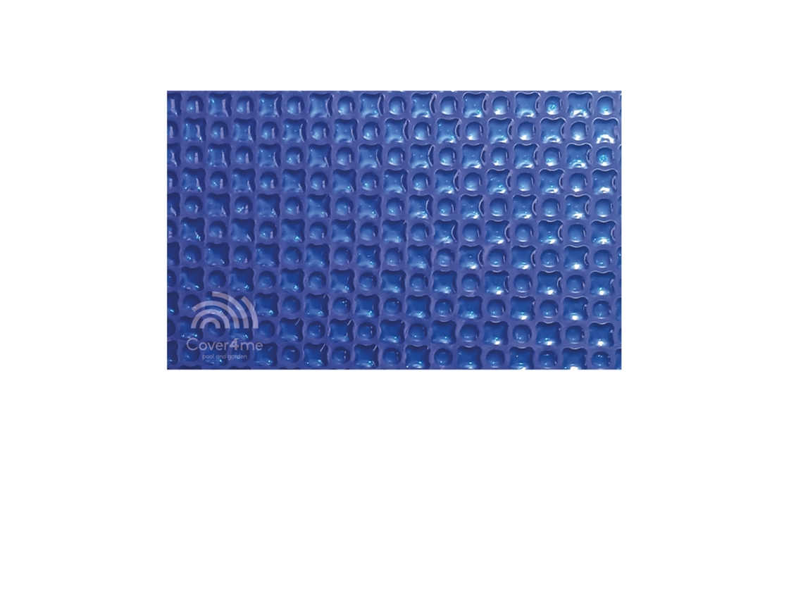 Cobertura Térmica COVER4ME Azul Escuro Bolha Diamante OXO 500 Microns Larg 5,00m x Comp 7,50m sem Bainha